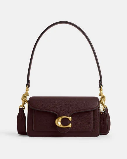 Coach Tabby Shoulder Brown Bag 20