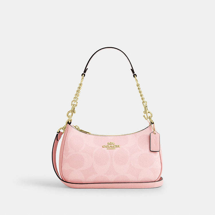 Coach Teri Shoulder Bag Pink
