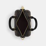 Coach Mini Rowan Crossbody Bag In Signature Canvas Brown