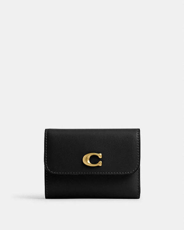 Coach Essential Card Holder Wallet Black