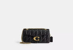 Coach Tabby Shoulder Bag 26 With Pillow Quilting Black/Gold