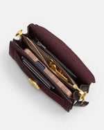 Coach Tabby Shoulder Brown Bag 20