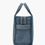 MARC JACOBS THE CRYSTAL SMALL TOTE BAG Denim
