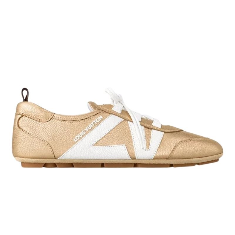 Louis Vuitton Sneakrina Gold