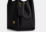 Coach Lana Shoulder Black Bag 23