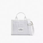 MARC JACOBS THE CRYSTAL SMALL TOTE BAG White