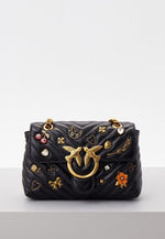 Pinko Love Mini Lady Puff Magic Pins Black