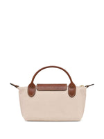 Longchamp LE PLIAGE POUCH WITH HANDLE Beige Xxs