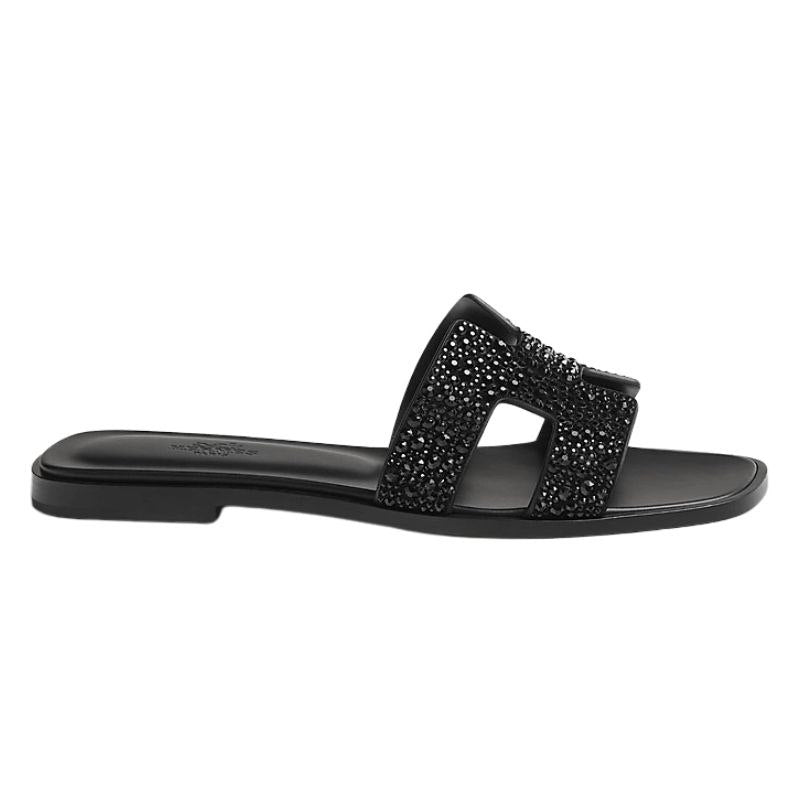 Hermès Oran Sandal Noir