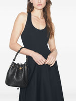 Tory Burch T MONOGRAM LEATHER BUCKET BAG  Black