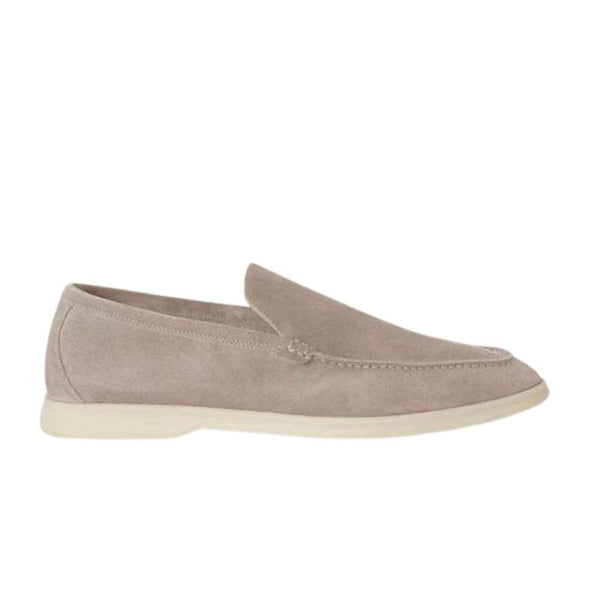 Loro Piana Summer Walk Loafer Suede Classic Beige