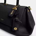 Coach Slouchy Rogue Top Handle Bag Black
