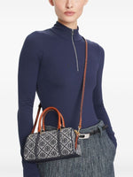 Tory Burch Mini T Monogram barrel bag