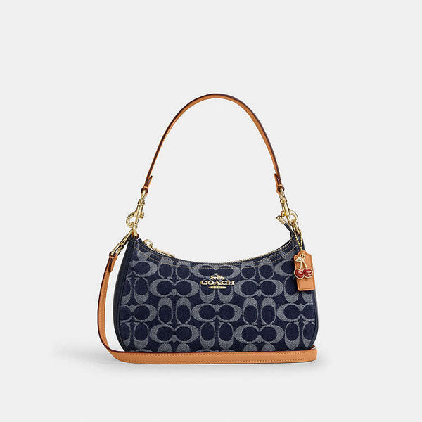 Coach Teri Shoulder Bag In Signature Denim