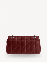 Coach Tabby Shoulder Bag 26 With Pillow Quilting Burgundy