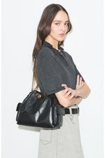 Tory Burch large Charlie quilted drawstring shoulder bag Black
