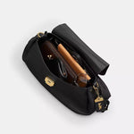 Coach Slouchy Rogue Top Handle Bag Black
