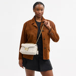 Coach Tabby Shoulder Bag 26 With Pillow Quilting Chalk