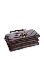 Pinko Love One quilted Nappa leather crossbody bag