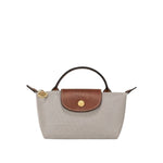 Longchamp LE PLIAGE POUCH WITH HANDLE Grey Xxs