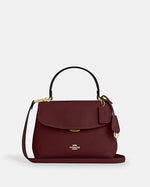 Coach Emory Top Handle Maroon