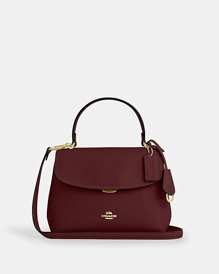 Coach Emory Top Handle Maroon