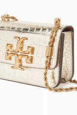 Tory Burch Small Eleanor Bag in Croc-embossed Leather