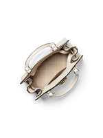Michael Kors Hamilton Small Leather Bag Ivory White