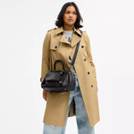 Coach Slouchy Rogue Top Handle Bag Black