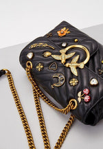 Pinko Love Mini Lady Puff Magic Pins Black