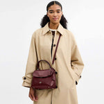 Coach Emory Top Handle Maroon