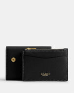 Coach Essential Card Holder Wallet Black