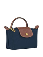 Longchamp LE PLIAGE POUCH WITH HANDLE Navy Xxs