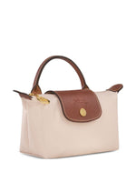 Longchamp LE PLIAGE POUCH WITH HANDLE Beige Xxs