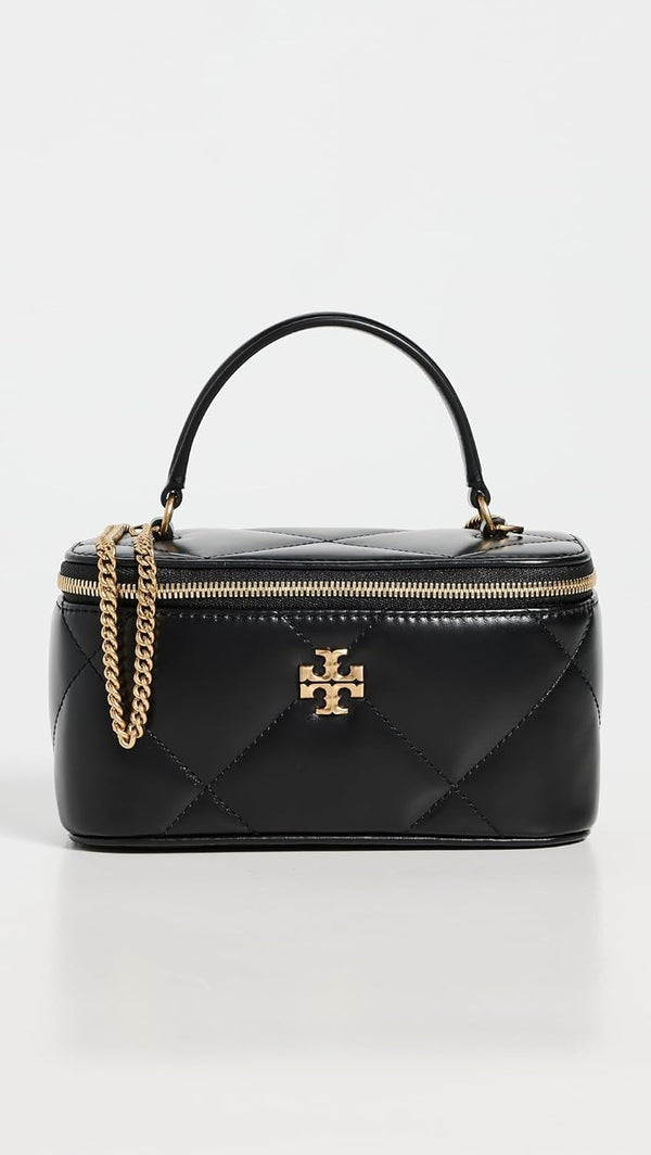 Tory Burch KIRA DIAMOND QUILT EAST-WEST VANITY CASE