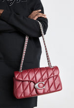 Coach Tabby Shoulder Bag 26 With Pillow Quilting Burgundy