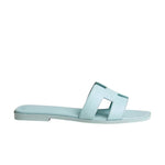 Hermès Oran Sandal bleu glacier
