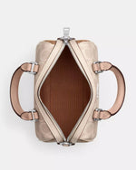 Coach Mini Rowan Crossbody Bag In Signature Canvas Sand