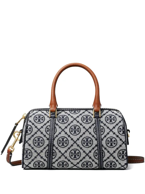 Tory Burch Mini T Monogram barrel bag