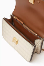 Tory Burch Small Eleanor Bag in Croc-embossed Leather