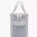 MARC JACOBS THE CRYSTAL SMALL TOTE BAG White