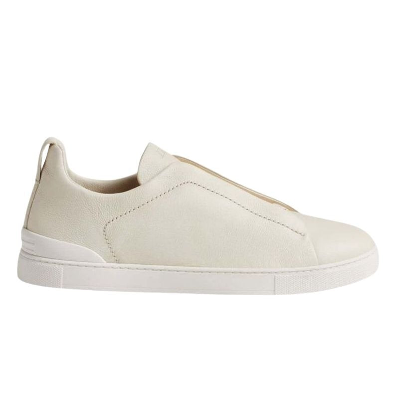 Zegna White Triple Stitch™ SECONDSKIN Sneakers