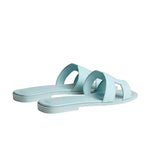Hermès Oran Sandal bleu glacier