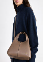 Coach Lana Shoulder Bag 23 Dark Stone
